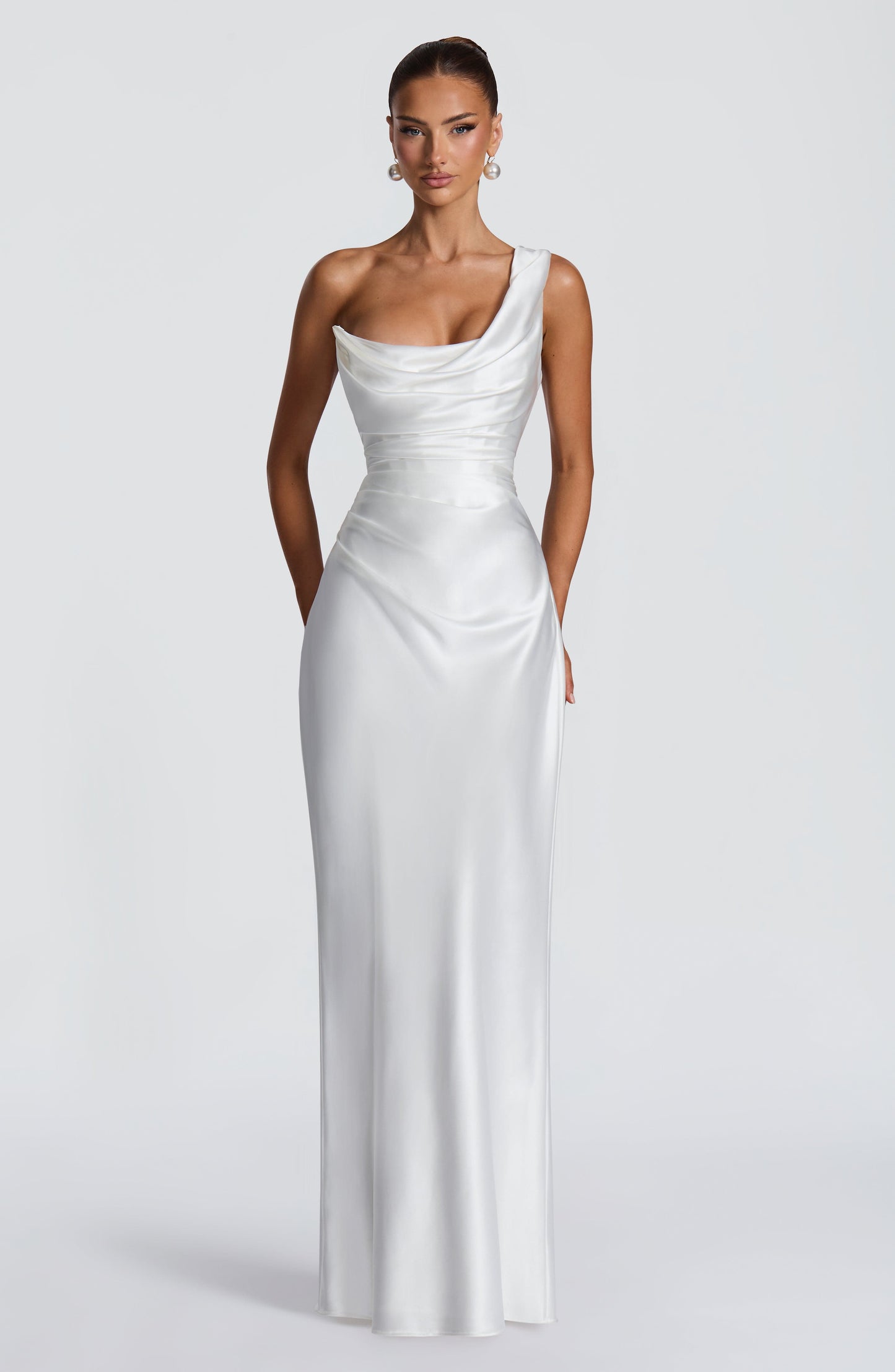Thalassa Maxi Dress - Ivory Dress Fardora Premium Exclusive Design