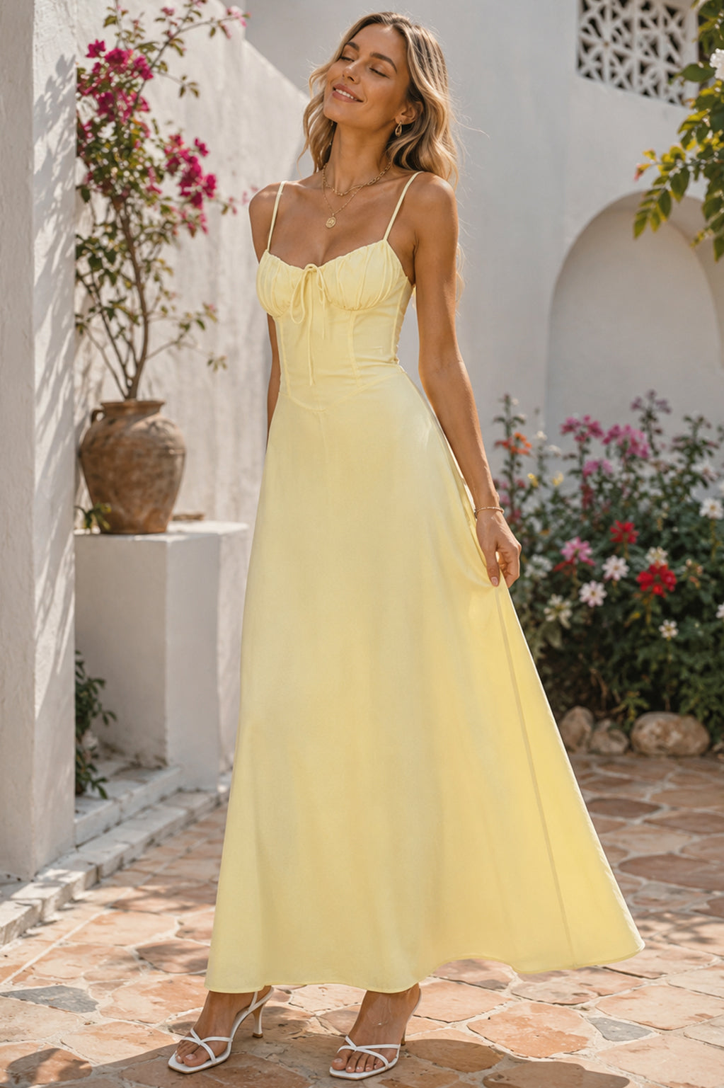SUNNY AND ELEGANT LONG DRESS