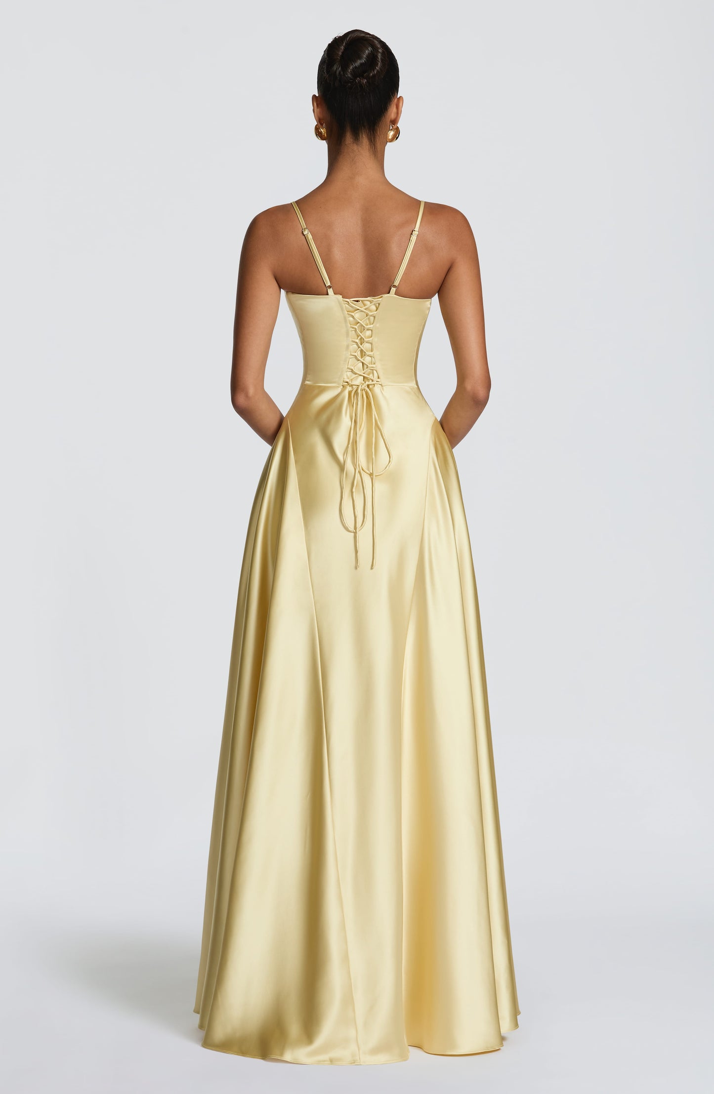 Asterin Maxi Dress - Lemon Dress Babyboo Fashion Premium Exclusive Design