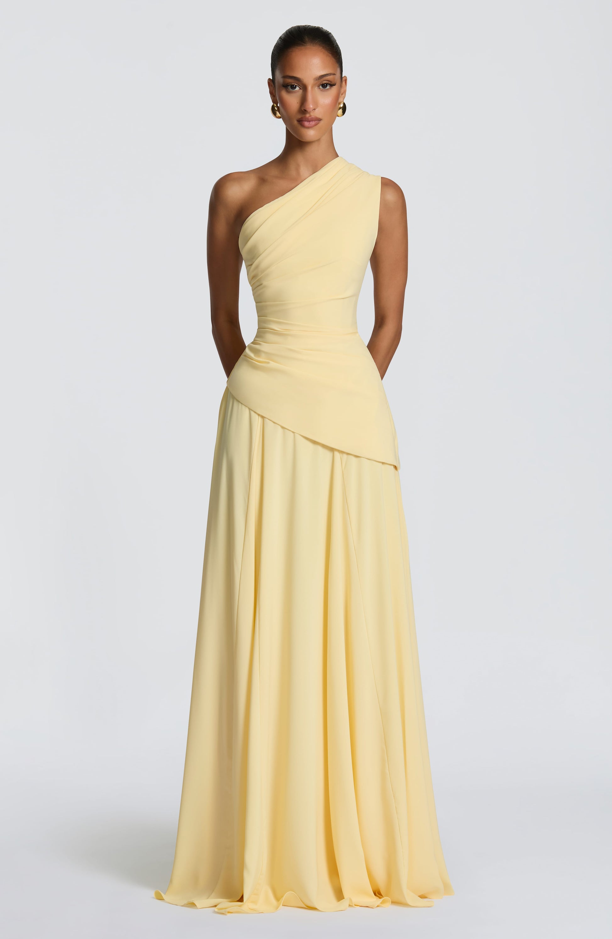 Bianca Maxi Dress - Lemon Dress Babyboo Fashion Premium Exclusive Design