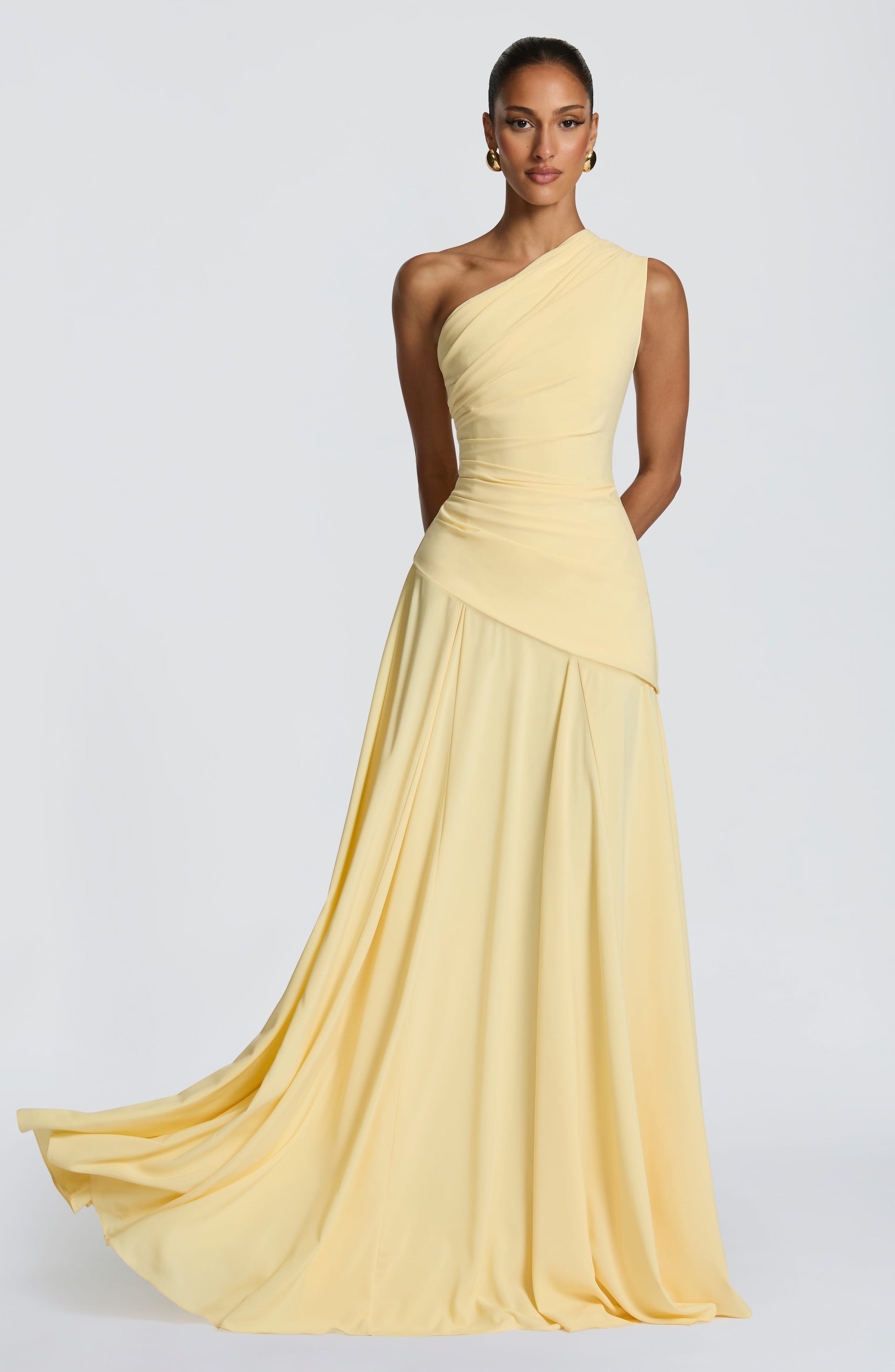 Bianca Maxi Dress - Lemon Dress Babyboo Fashion Premium Exclusive Design