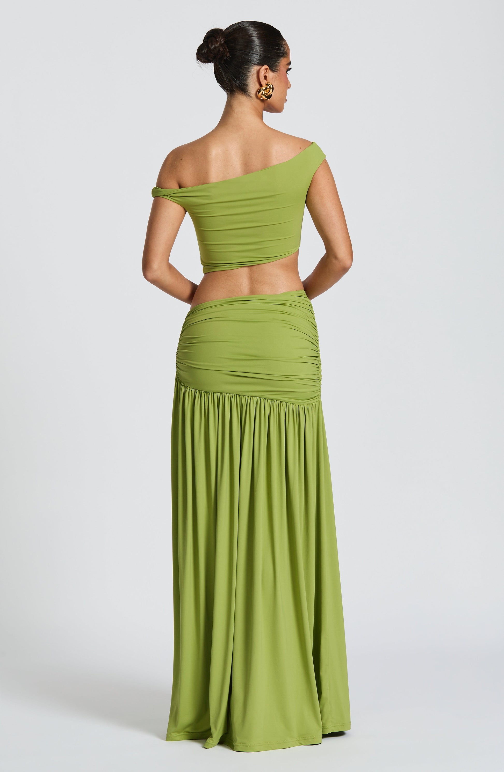 Eva Top - Olive Top Fardora Premium Exclusive Design