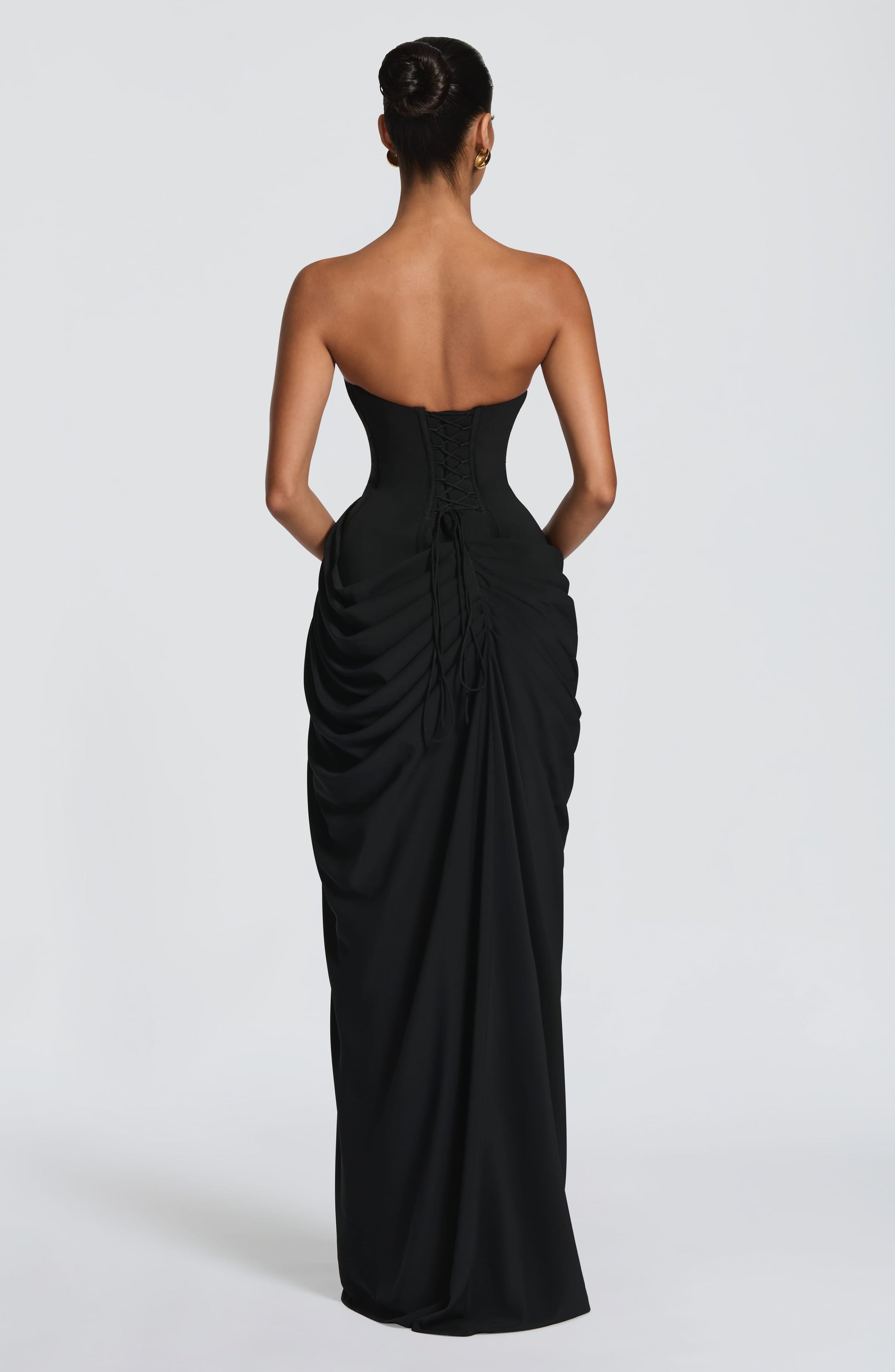 Cyra Maxi Dress - Black Dress Babyboo Fashion Premium Exclusive Design