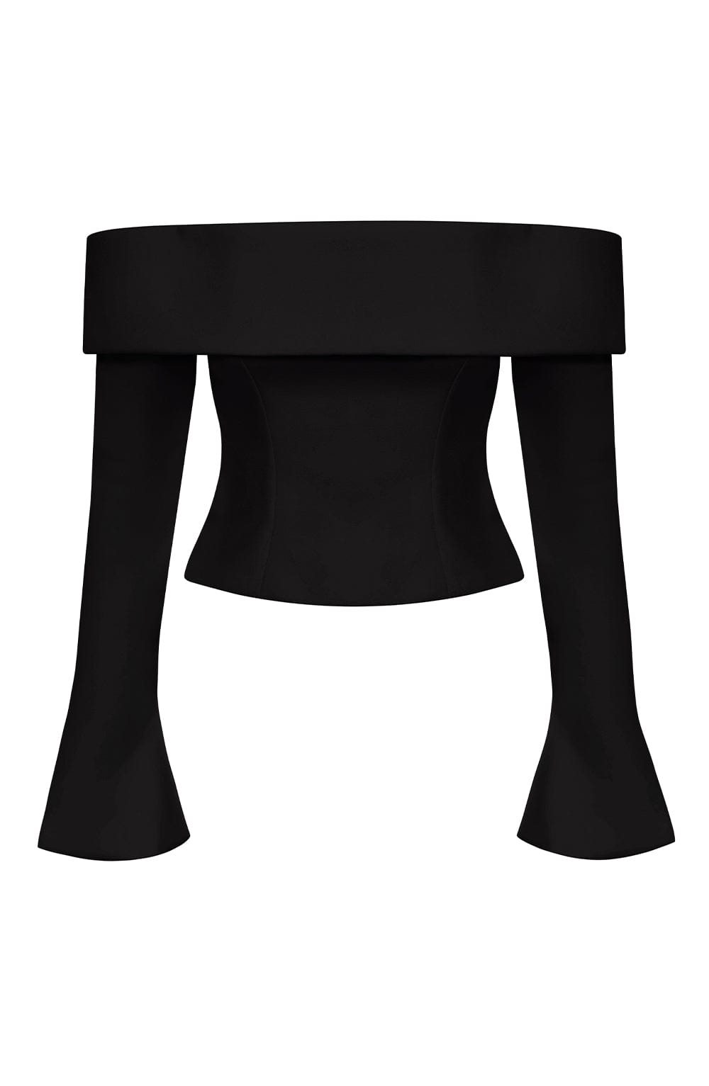 Geneva Top - Black Tops Fardora Premium Exclusive Design