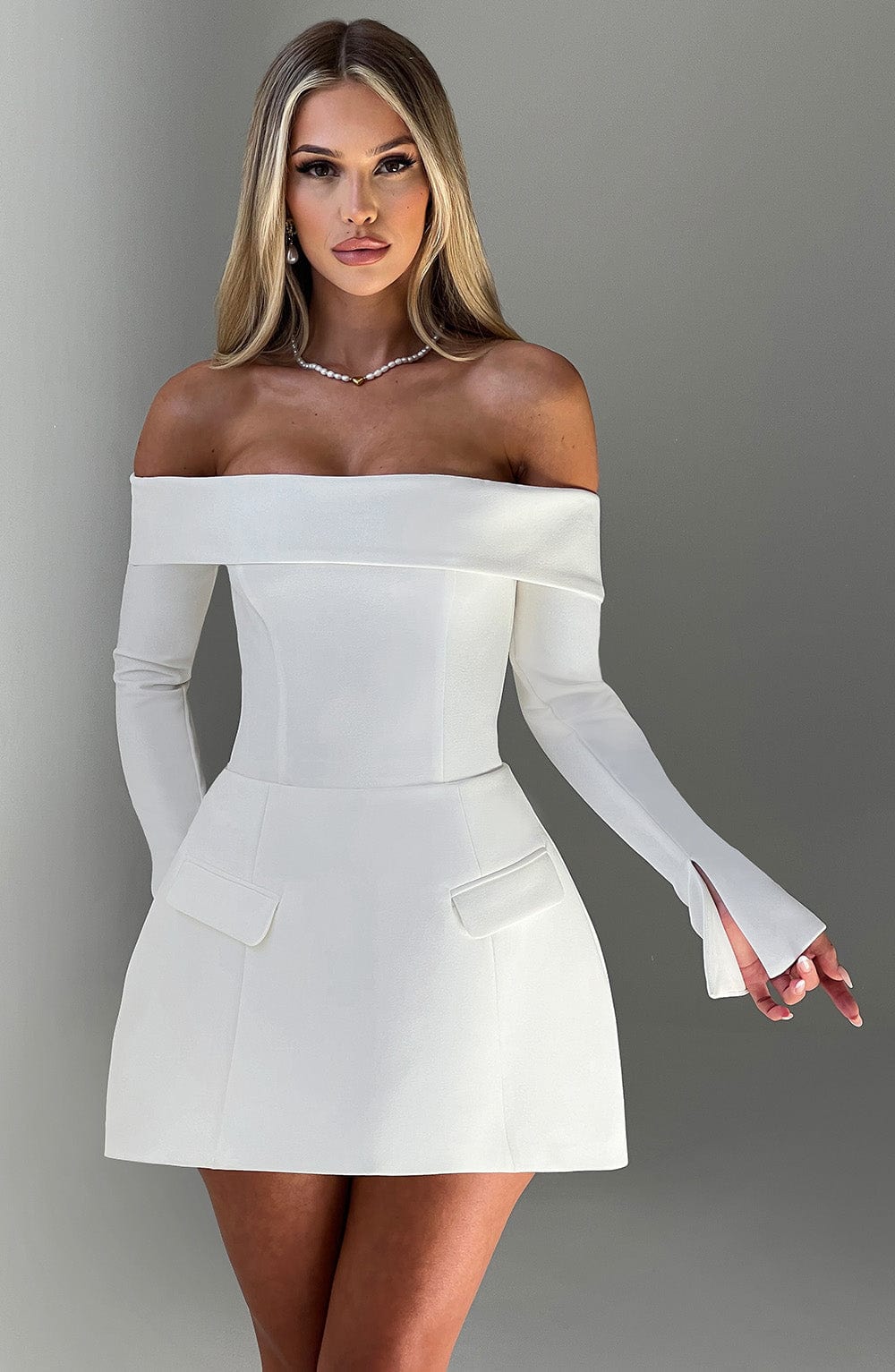 Geneva Top - Ivory Tops Fardora Premium Exclusive Design