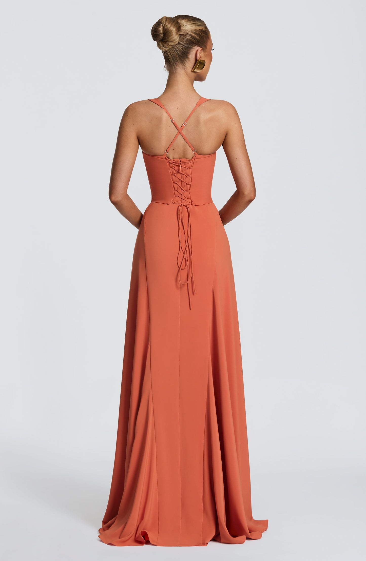 Irie Maxi Dress - Burnt Orange Dress Babyboo Fashion Premium Exclusive Design