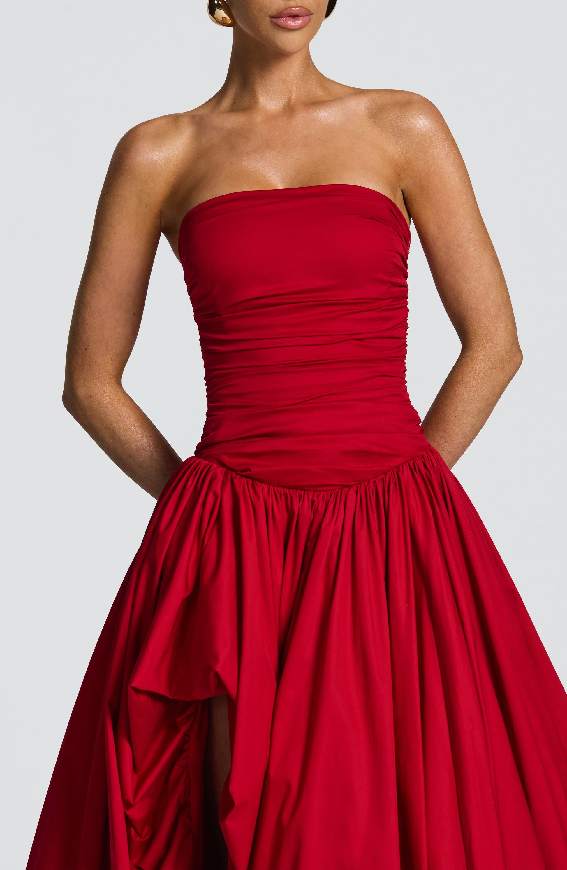 Jillian Maxi Dress - Red Dress Babyboo Fashion Premium Exclusive Design