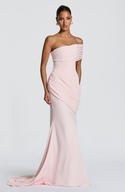 Kasia Gown - Blush Dress Fardora Premium Exclusive Design