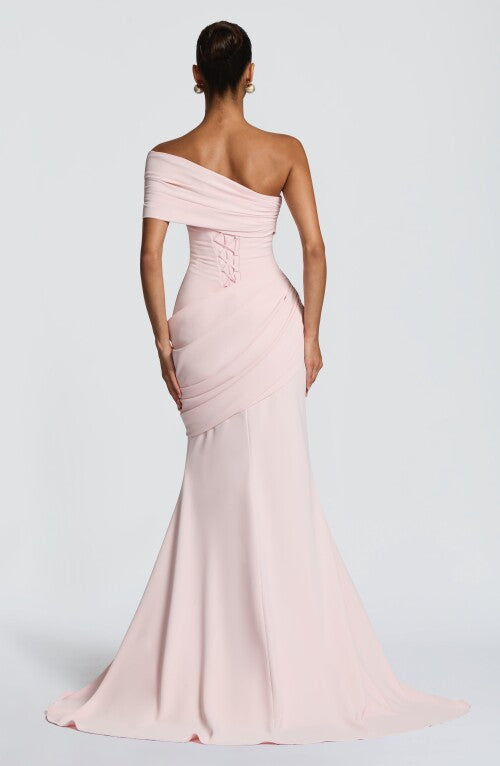 Kasia Gown - Blush Dress Fardora Premium Exclusive Design