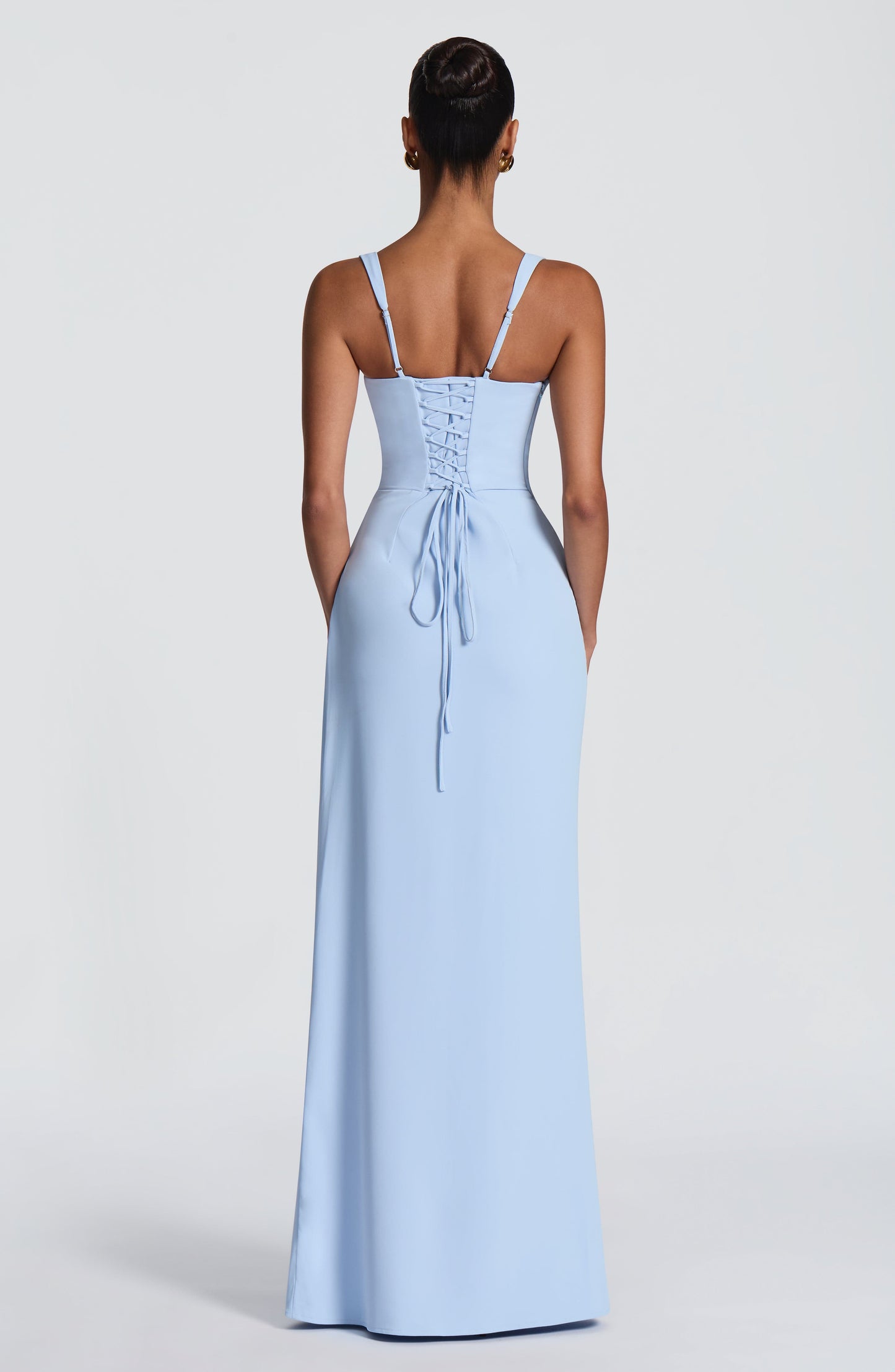 Laleh Maxi Dress - Glacier Blue Dress Fardora Premium Exclusive Design