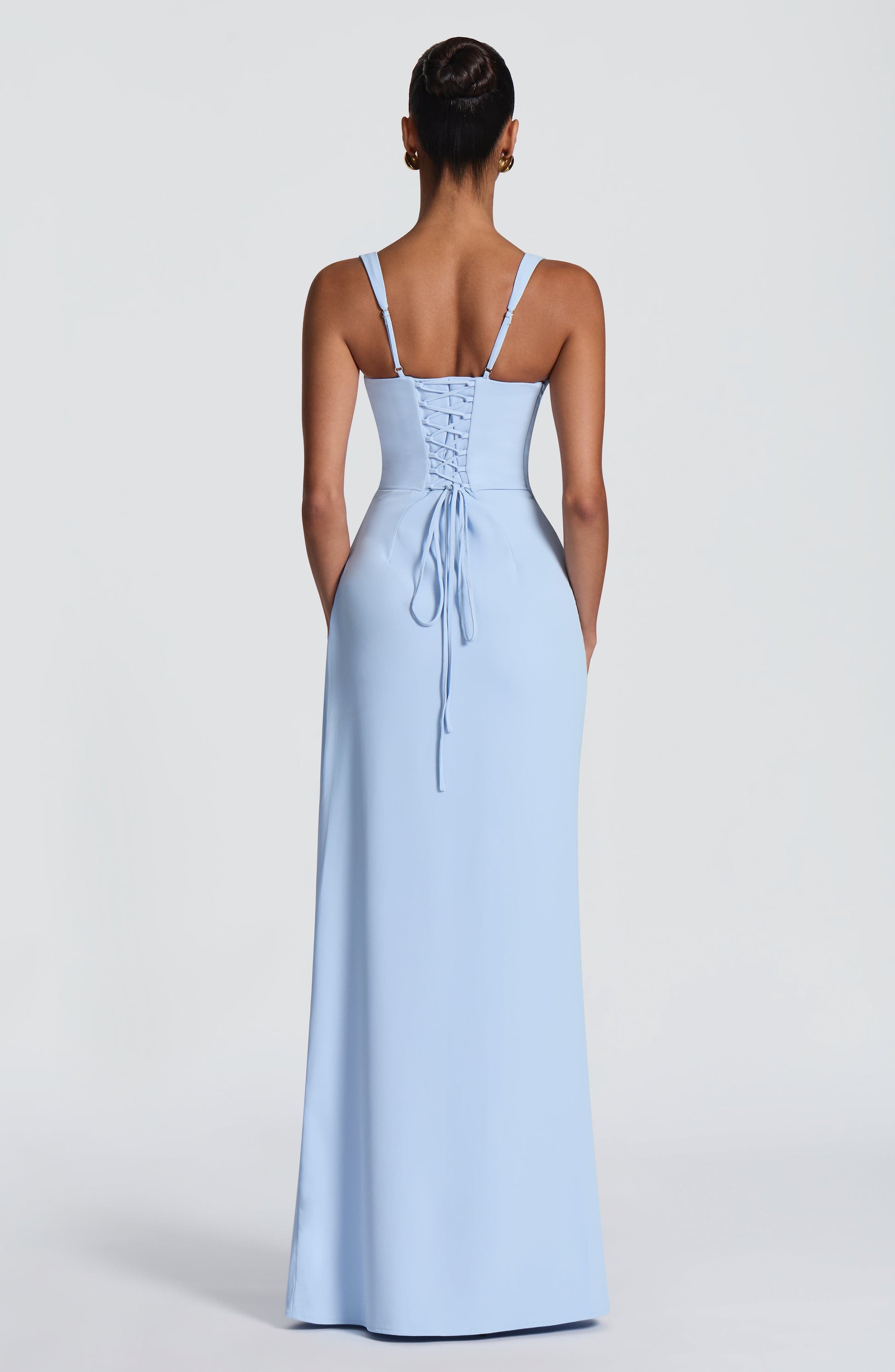 Laleh Maxi Dress - Glacier Blue Dress Fardora Premium Exclusive Design