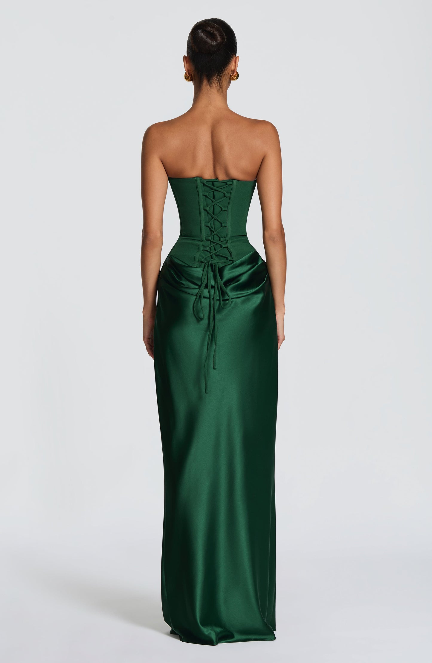 Maggie Maxi Dress - Emerald Dress Fardora Premium Exclusive Design