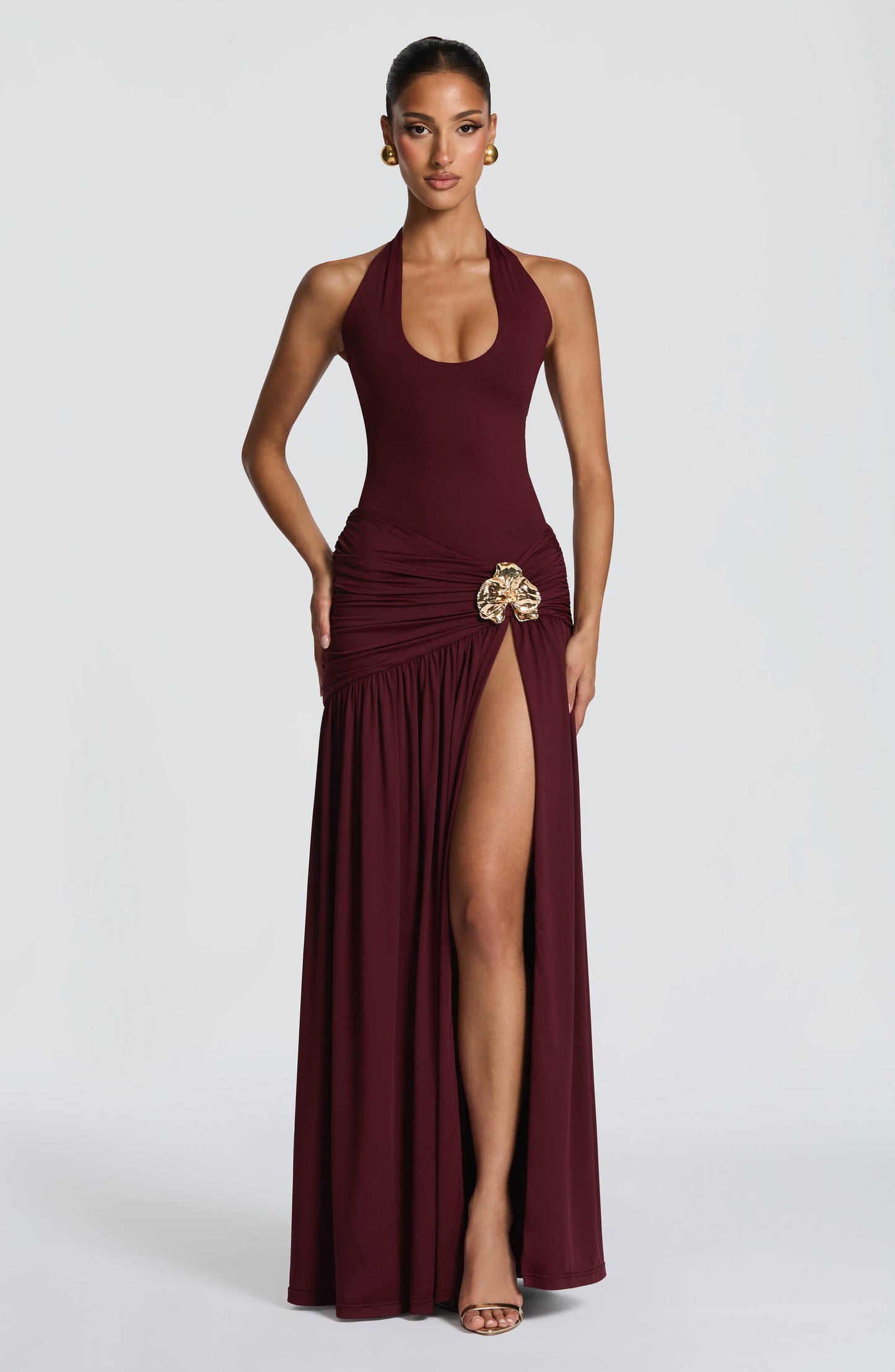 Odele Bodysuit - Cherry Lacquer Bodysuit Fardora Premium Exclusive Design
