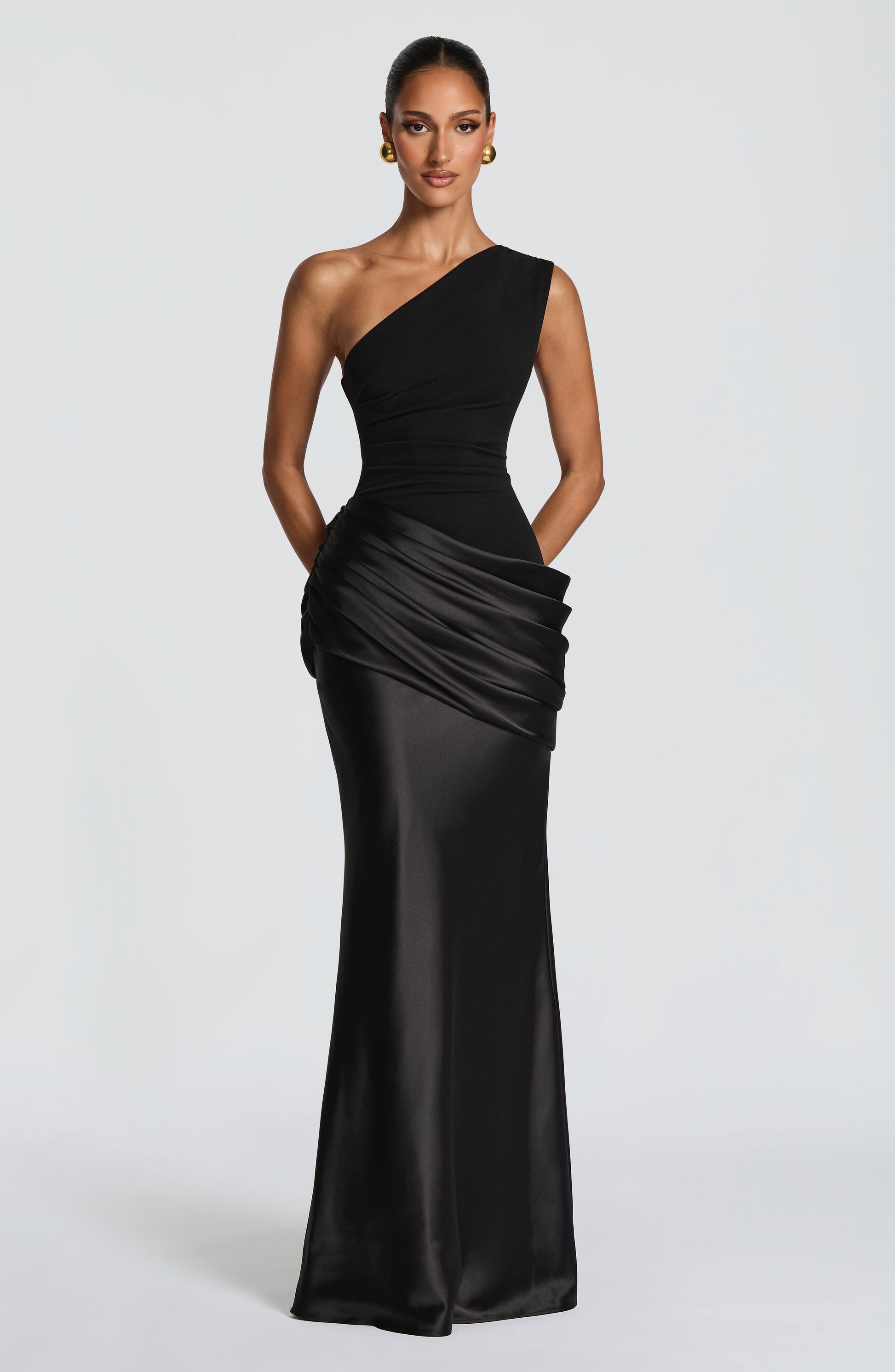 Sadona Maxi Dress - Black Dress XS Fardora Premium Exclusive Design