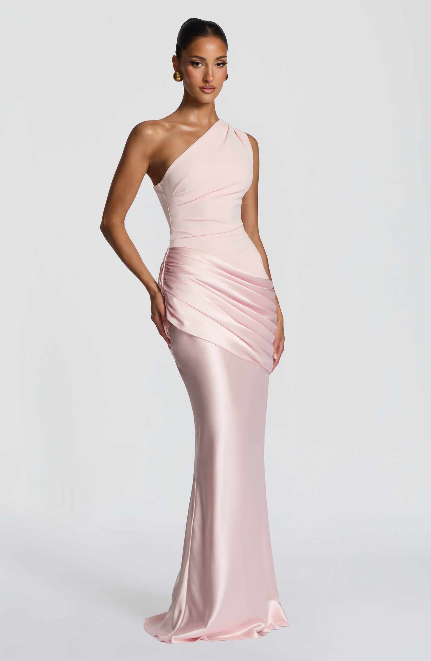 Sadona Maxi Dress - Blush Dress Fardora Premium Exclusive Design