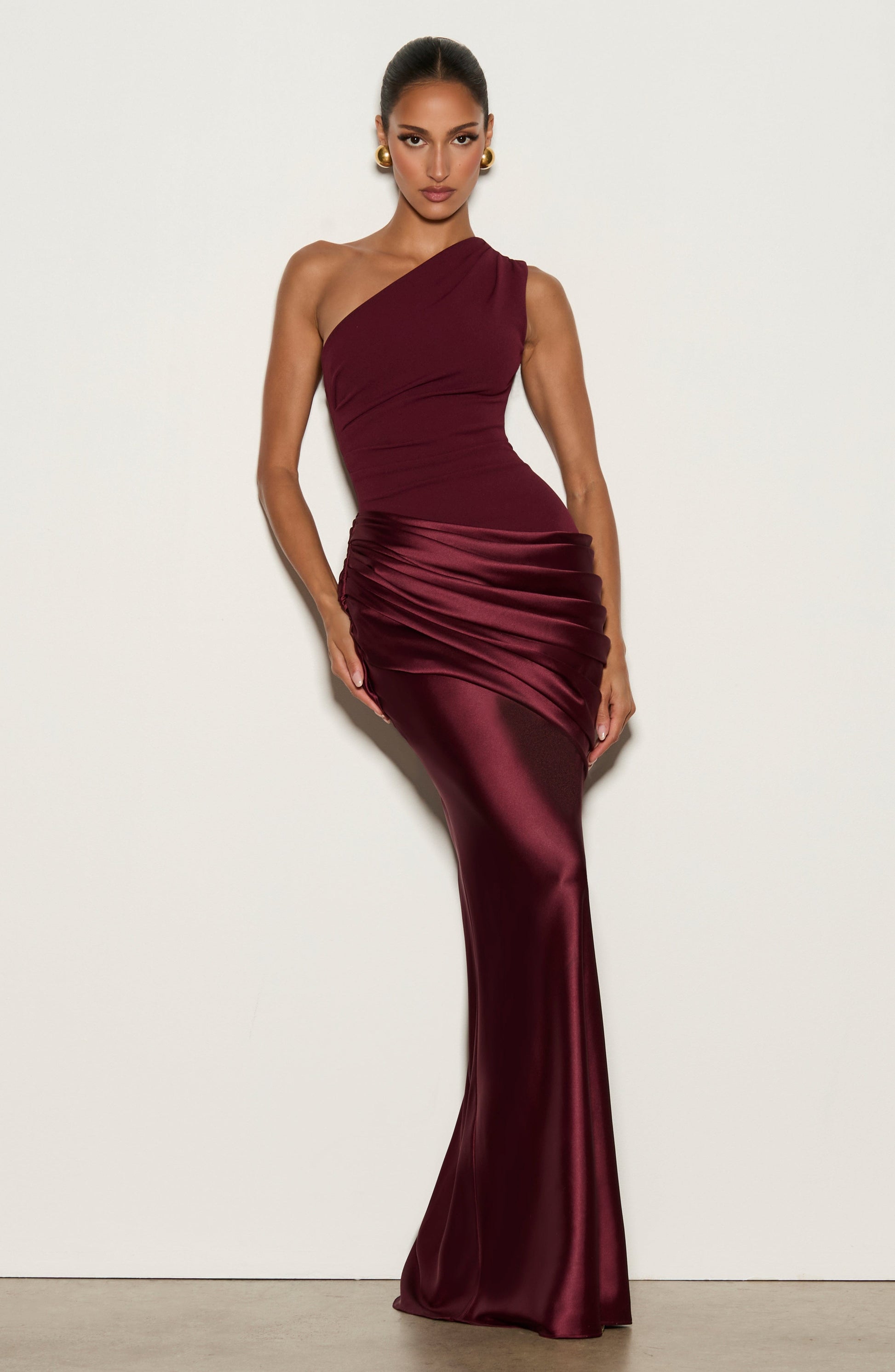 Sadona Maxi Dress - Cherry Lacquer Dress Fardora Premium Exclusive Design