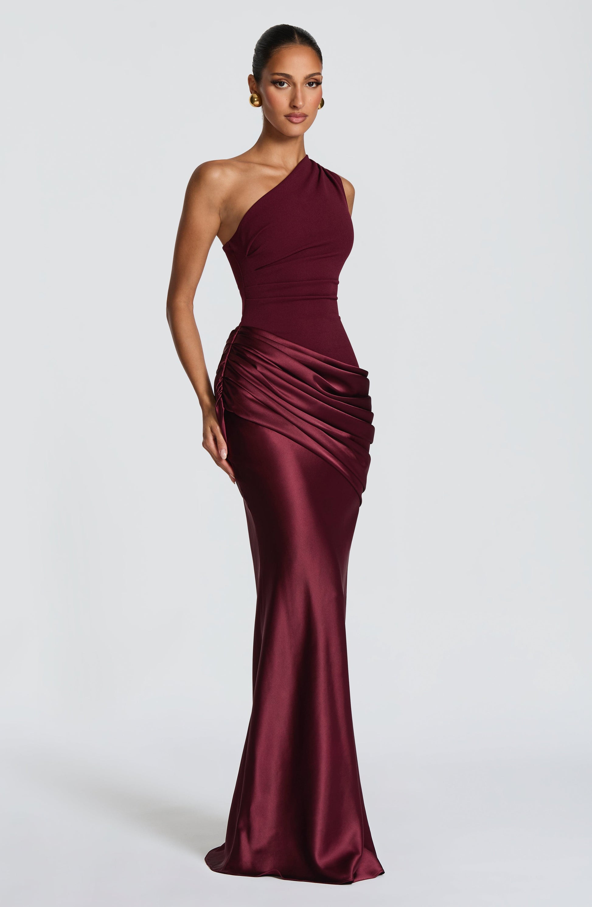 Sadona Maxi Dress - Cherry Lacquer Dress Fardora Premium Exclusive Design