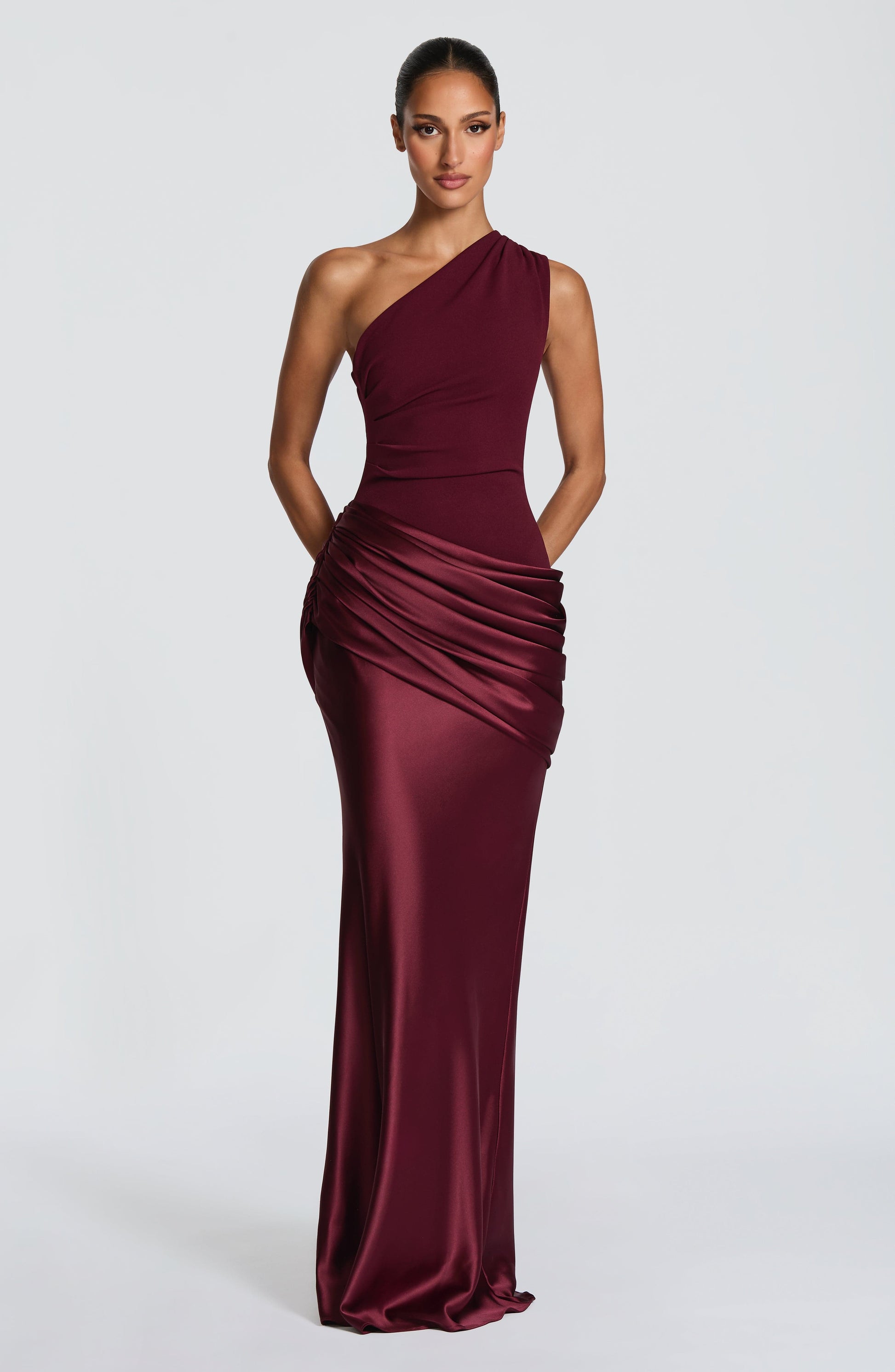Sadona Maxi Dress - Cherry Lacquer Dress Fardora Premium Exclusive Design