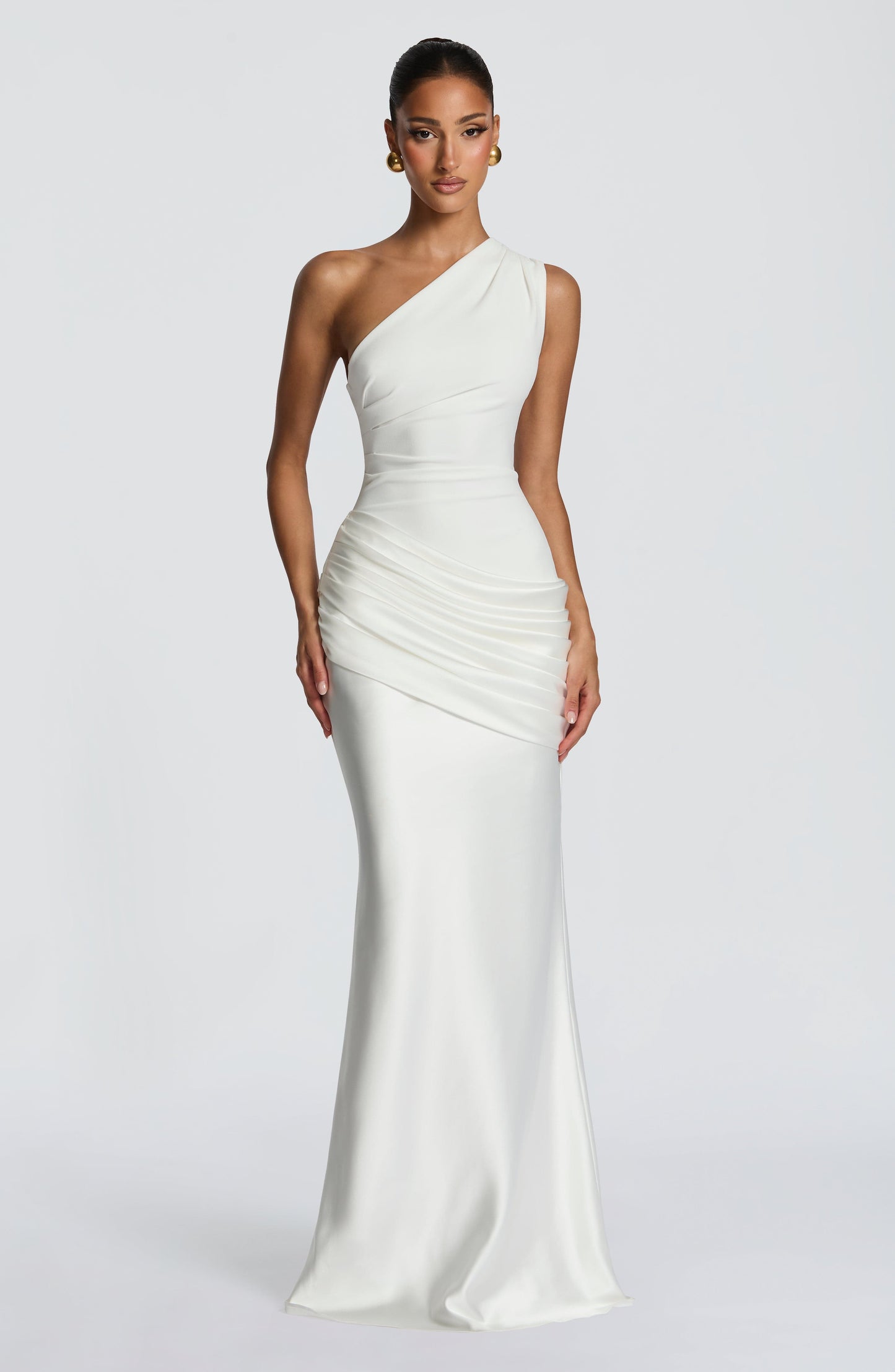 Sadona Maxi Dress - Ivory Dress XS Fardora Premium Exclusive Design