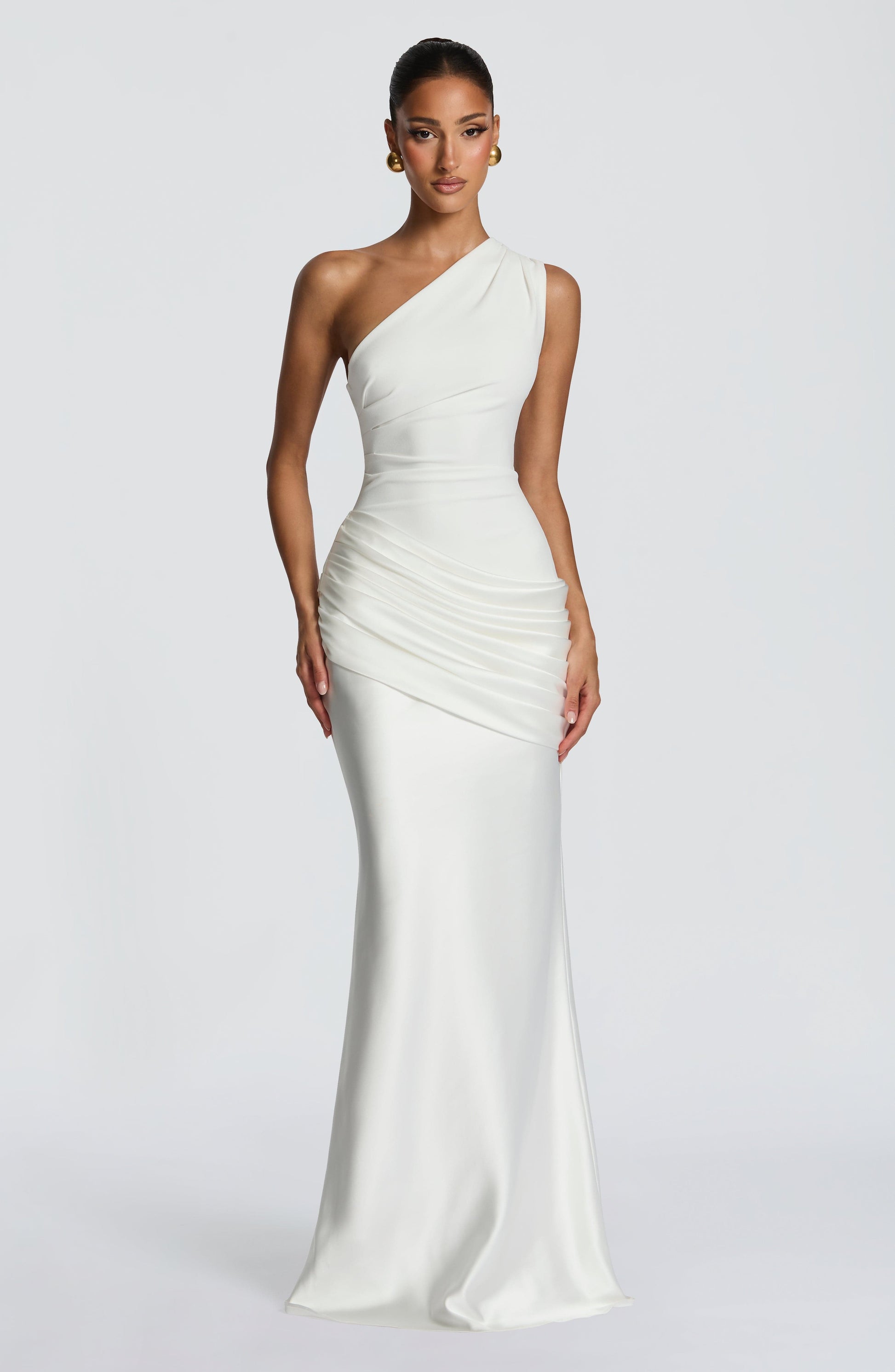 Sadona Maxi Dress - Ivory Dress XS Fardora Premium Exclusive Design