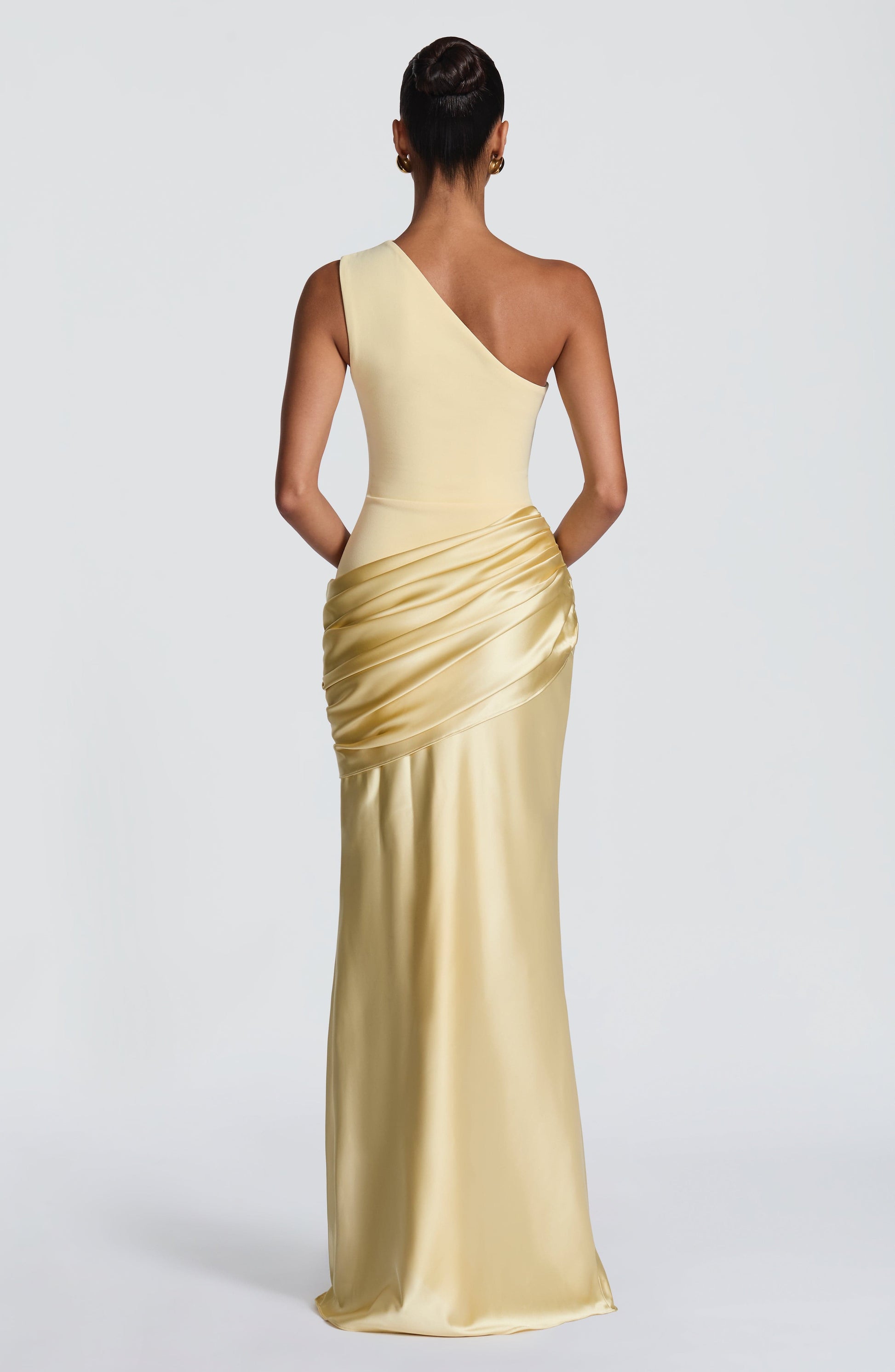 Sadona Maxi Dress - Lemon Dress Fardora Premium Exclusive Design