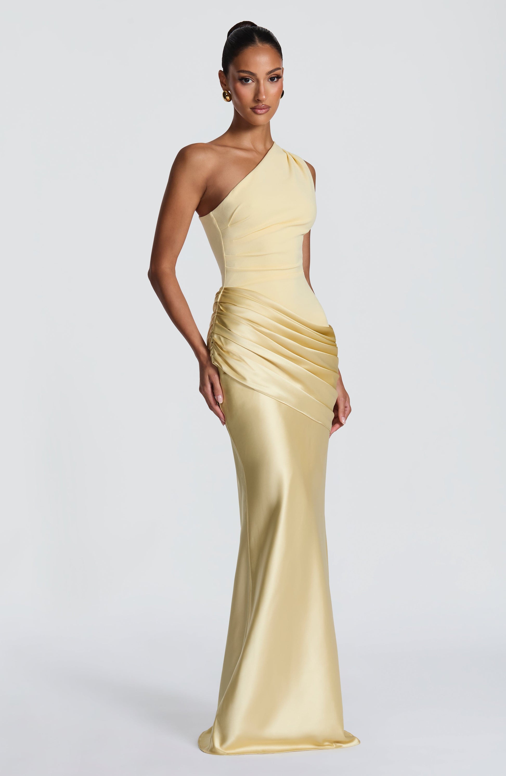 Sadona Maxi Dress - Lemon Dress Fardora Premium Exclusive Design