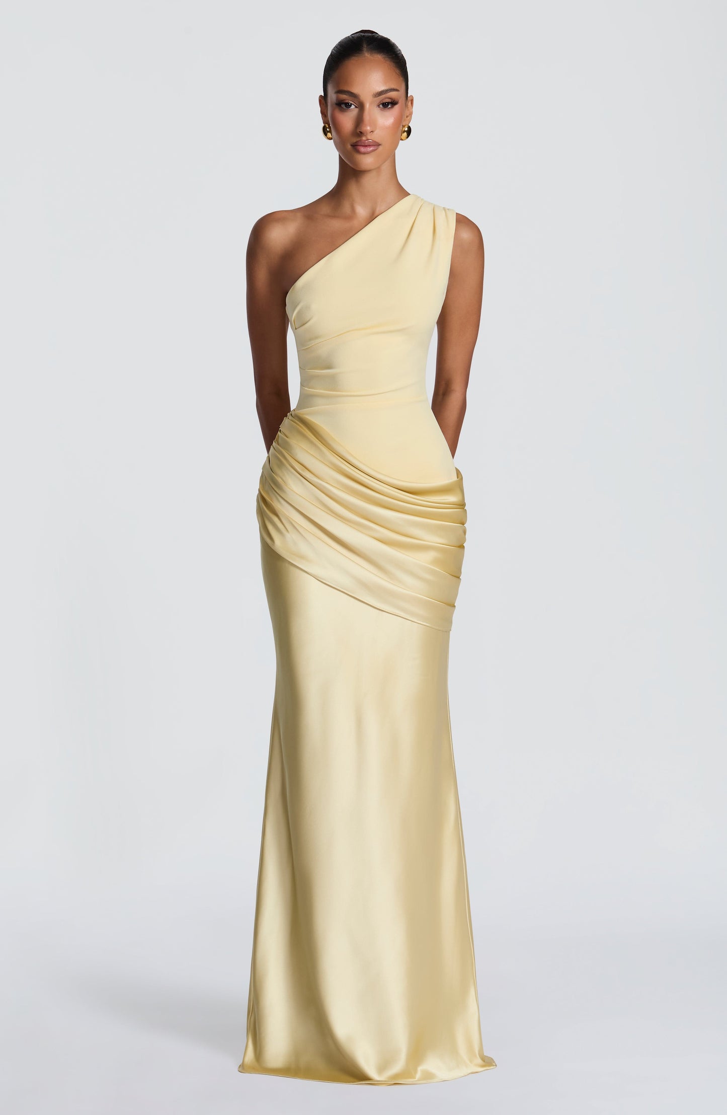 Sadona Maxi Dress - Lemon Dress XS Fardora Premium Exclusive Design