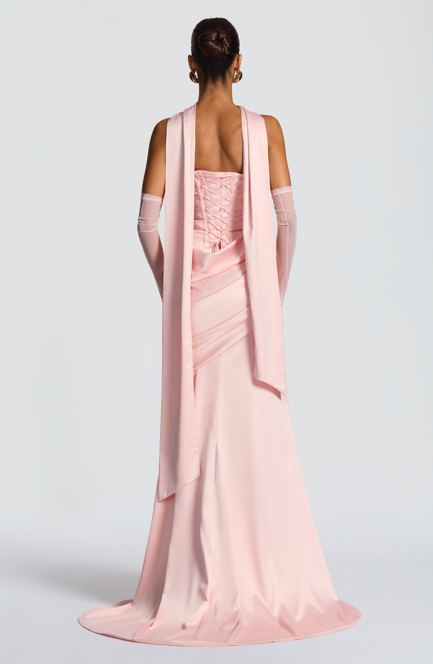 Sybil Scarf - Blush Accessories ONE SIZE Fardora Premium Exclusive Design