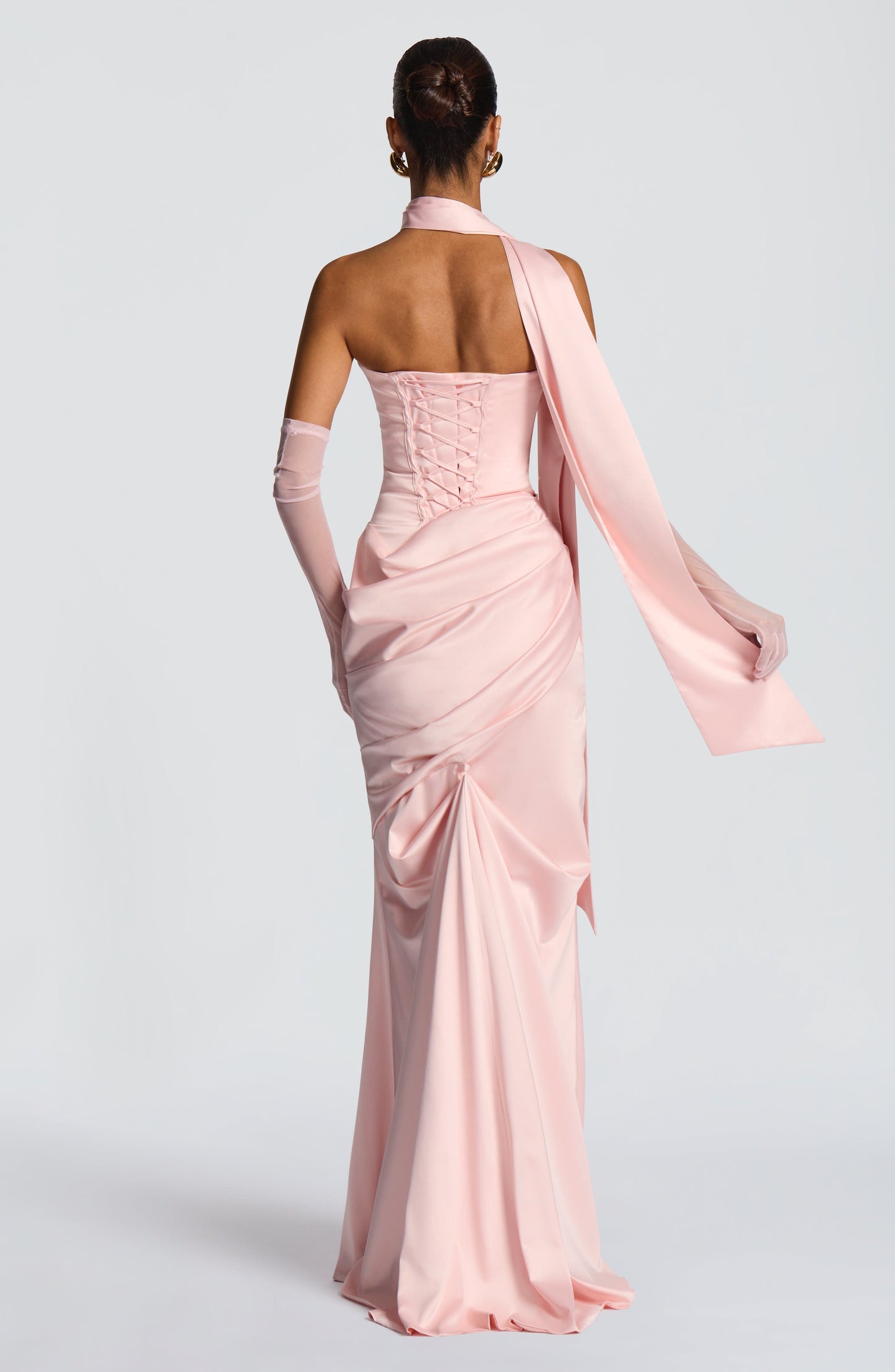Sybil Scarf - Blush Accessories ONE SIZE Fardora Premium Exclusive Design