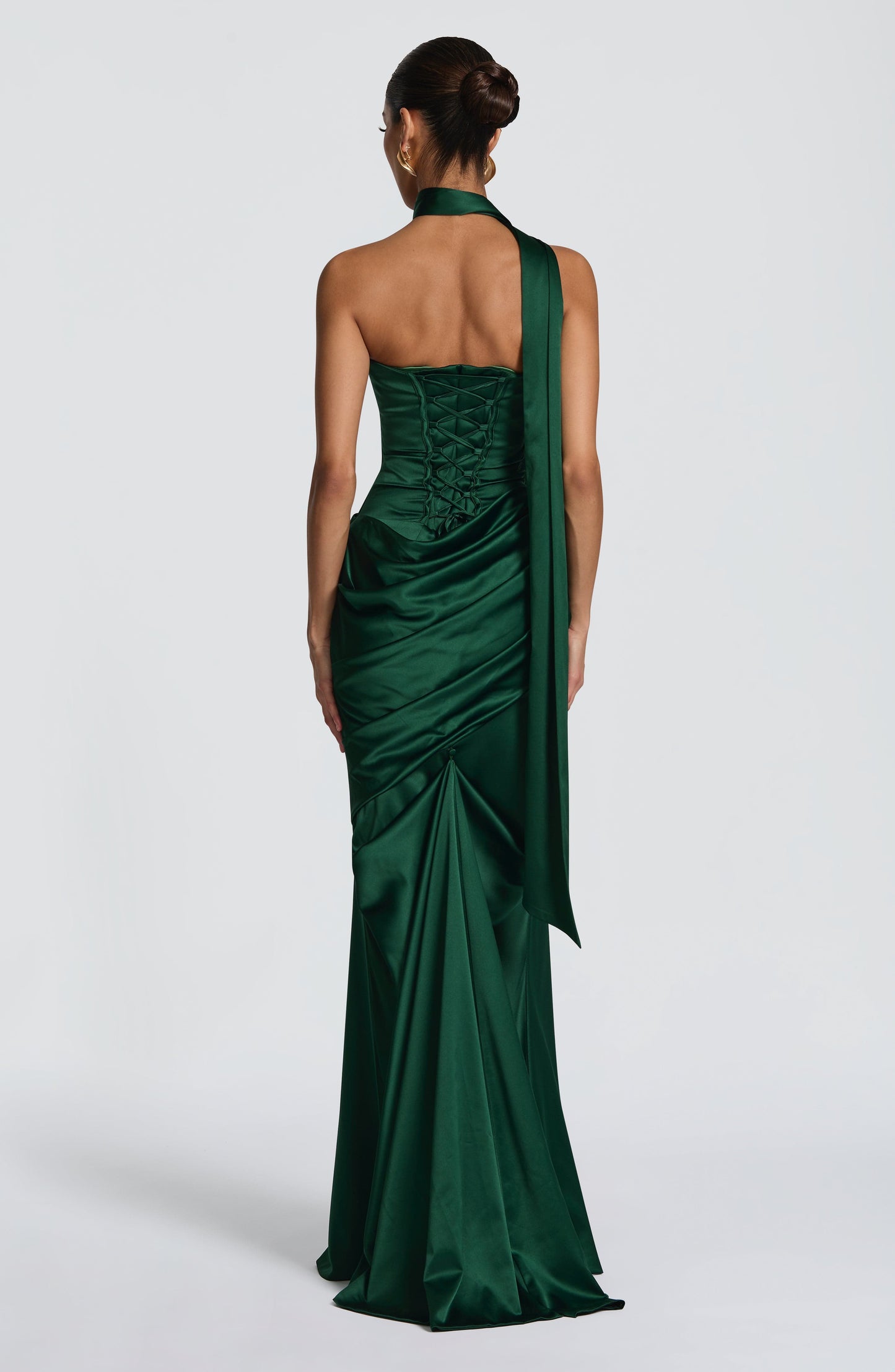 Sybil Scarf - Emerald Accessories ONE SIZE Fardora Premium Exclusive Design