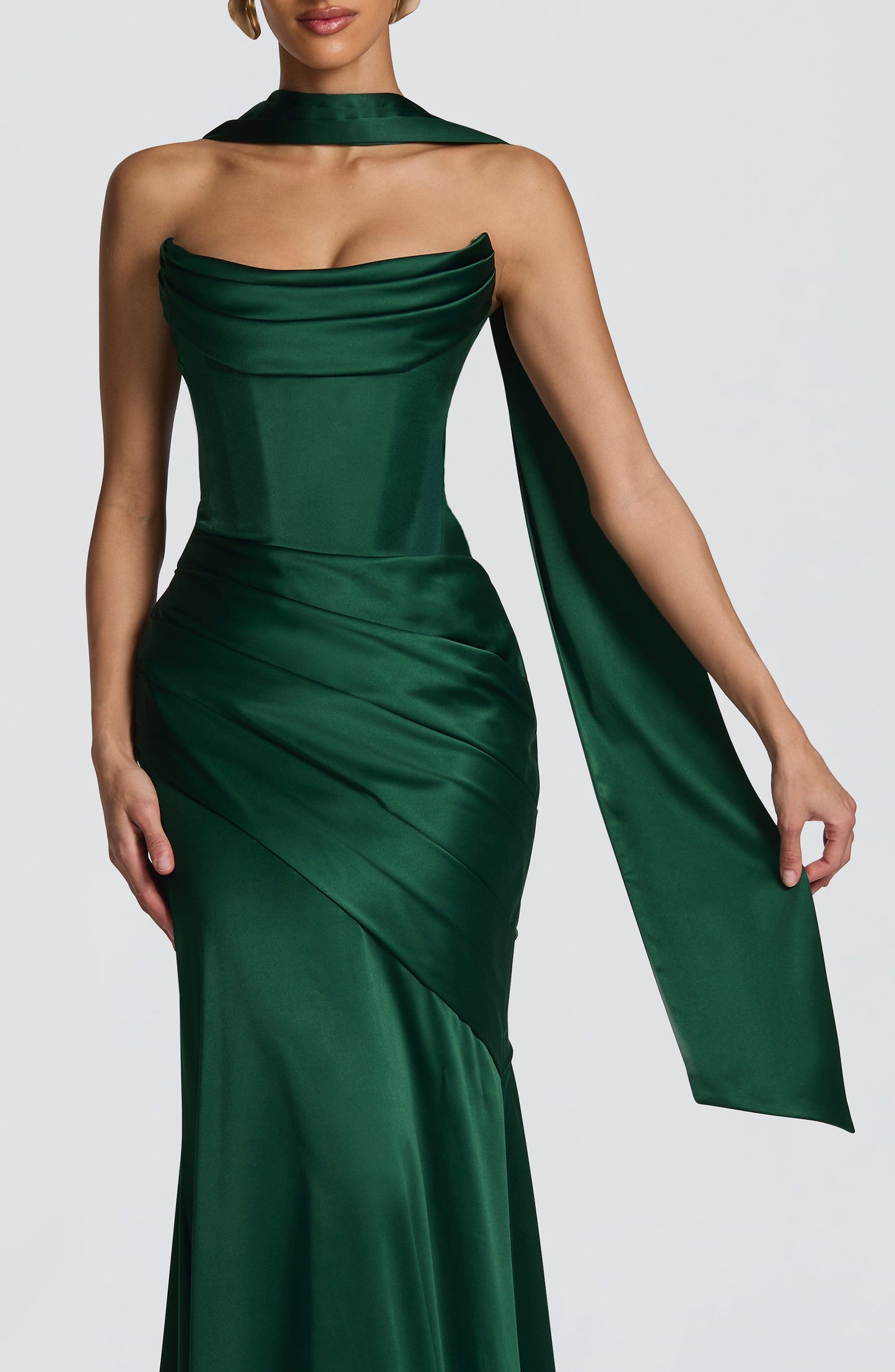 Sybil Scarf - Emerald Accessories ONE SIZE Fardora Premium Exclusive Design