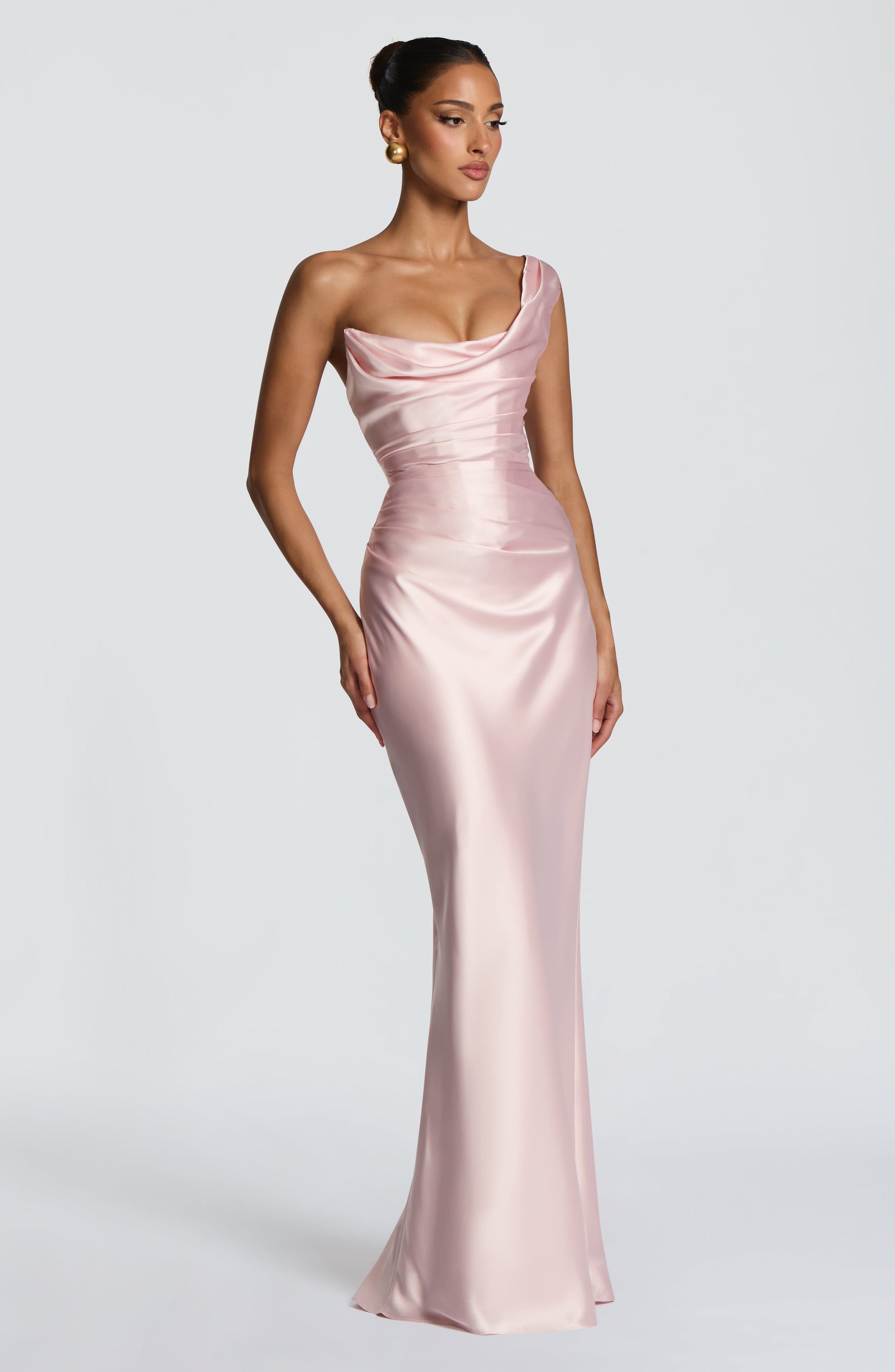 Thalassa Maxi Dress - Blush Dress Fardora Premium Exclusive Design