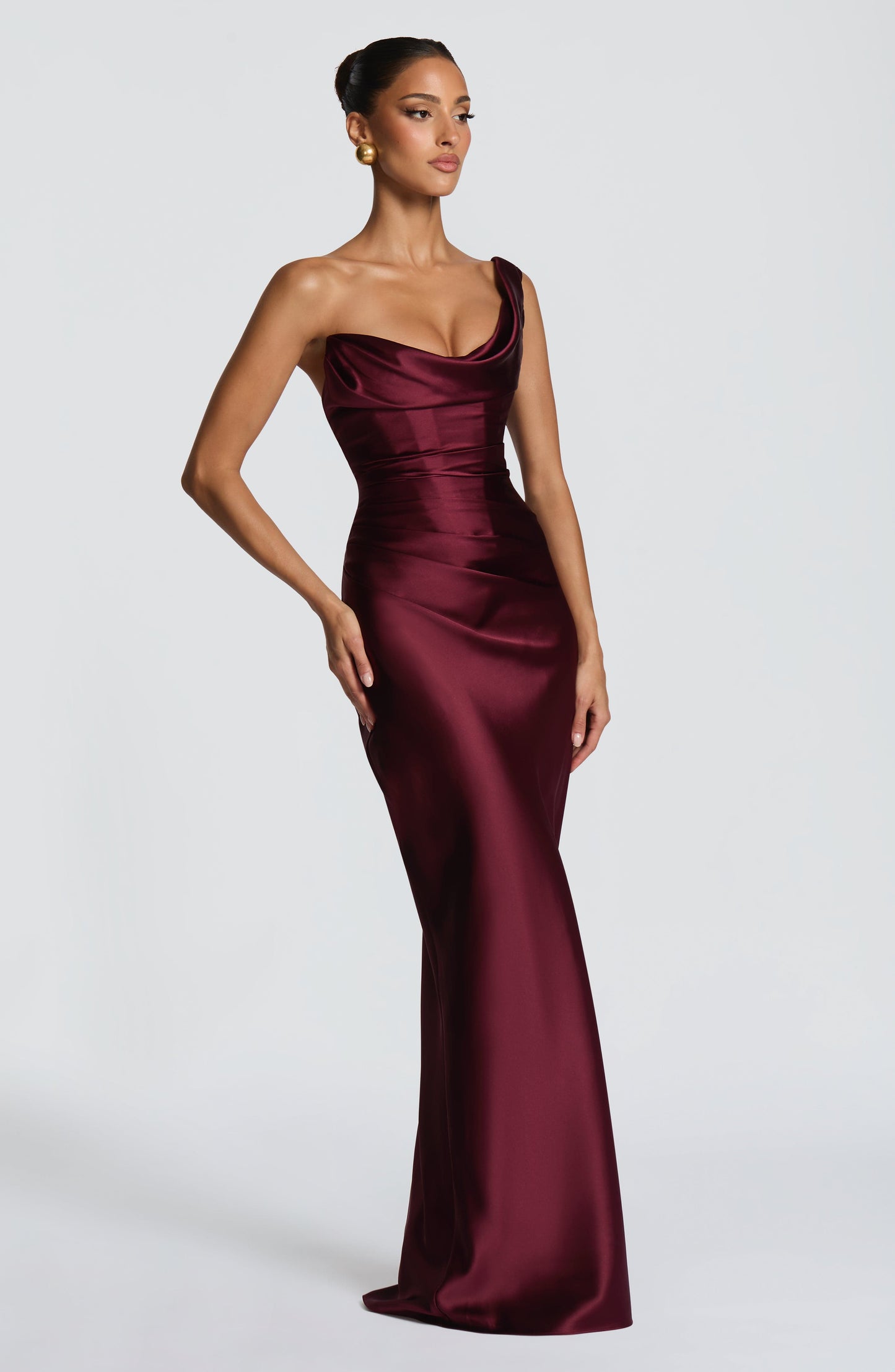 Thalassa Maxi Dress - Cherry Lacquer Dress Fardora Premium Exclusive Design