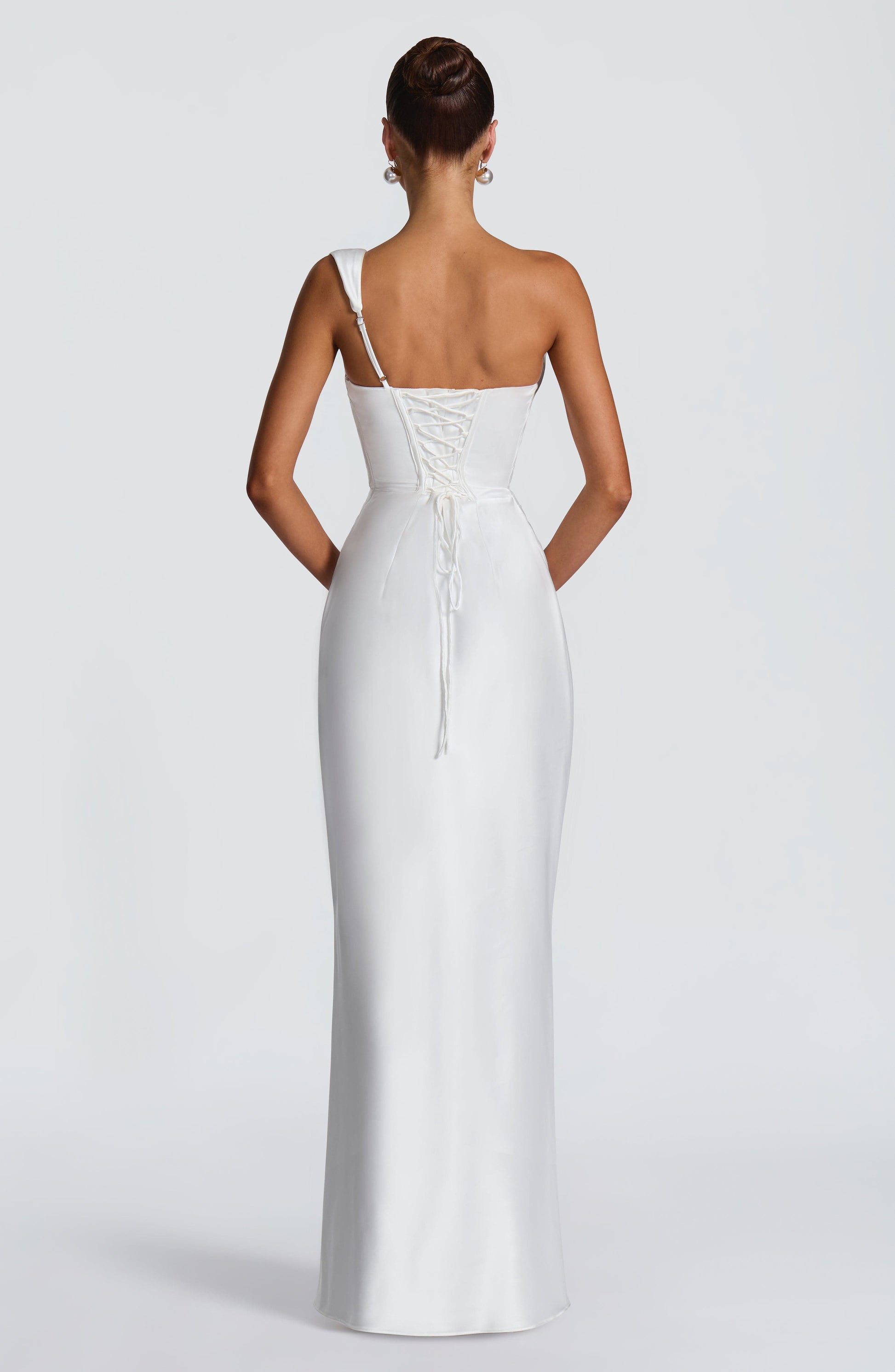 Thalassa Maxi Dress - Ivory Dress Fardora Premium Exclusive Design