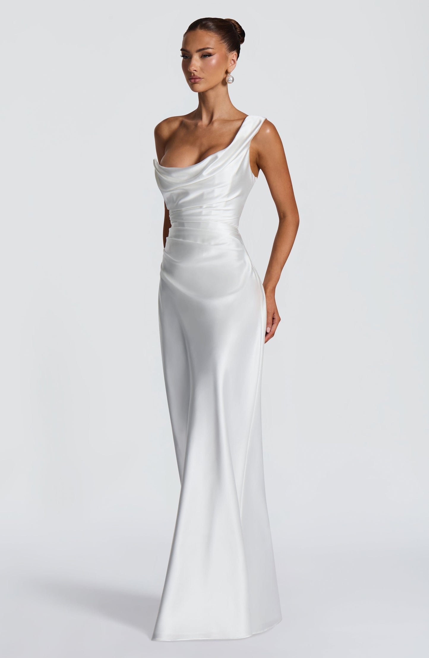 Thalassa Maxi Dress - Ivory Dress Fardora Premium Exclusive Design