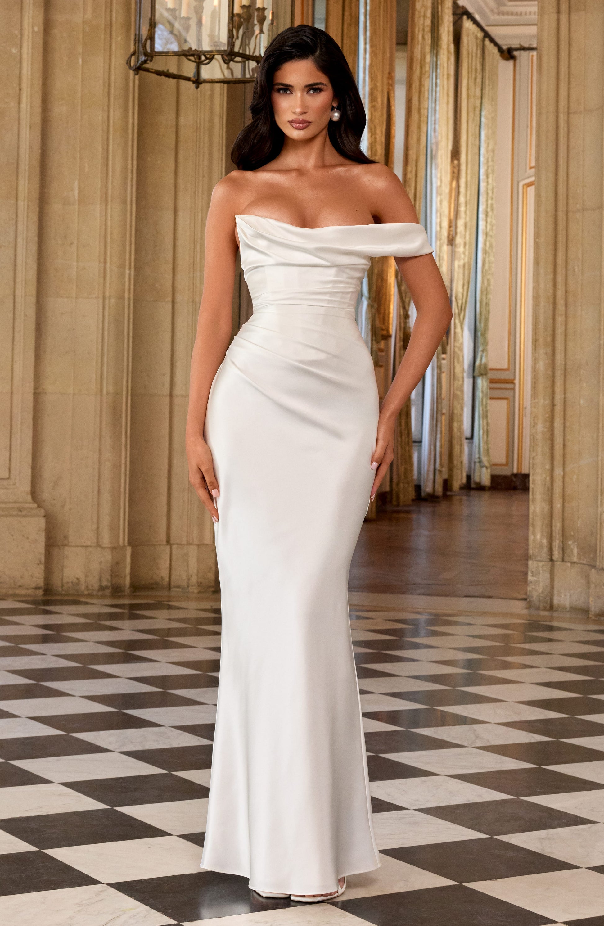 Thalassa Maxi Dress - Ivory Dress XS Fardora Premium Exclusive Design