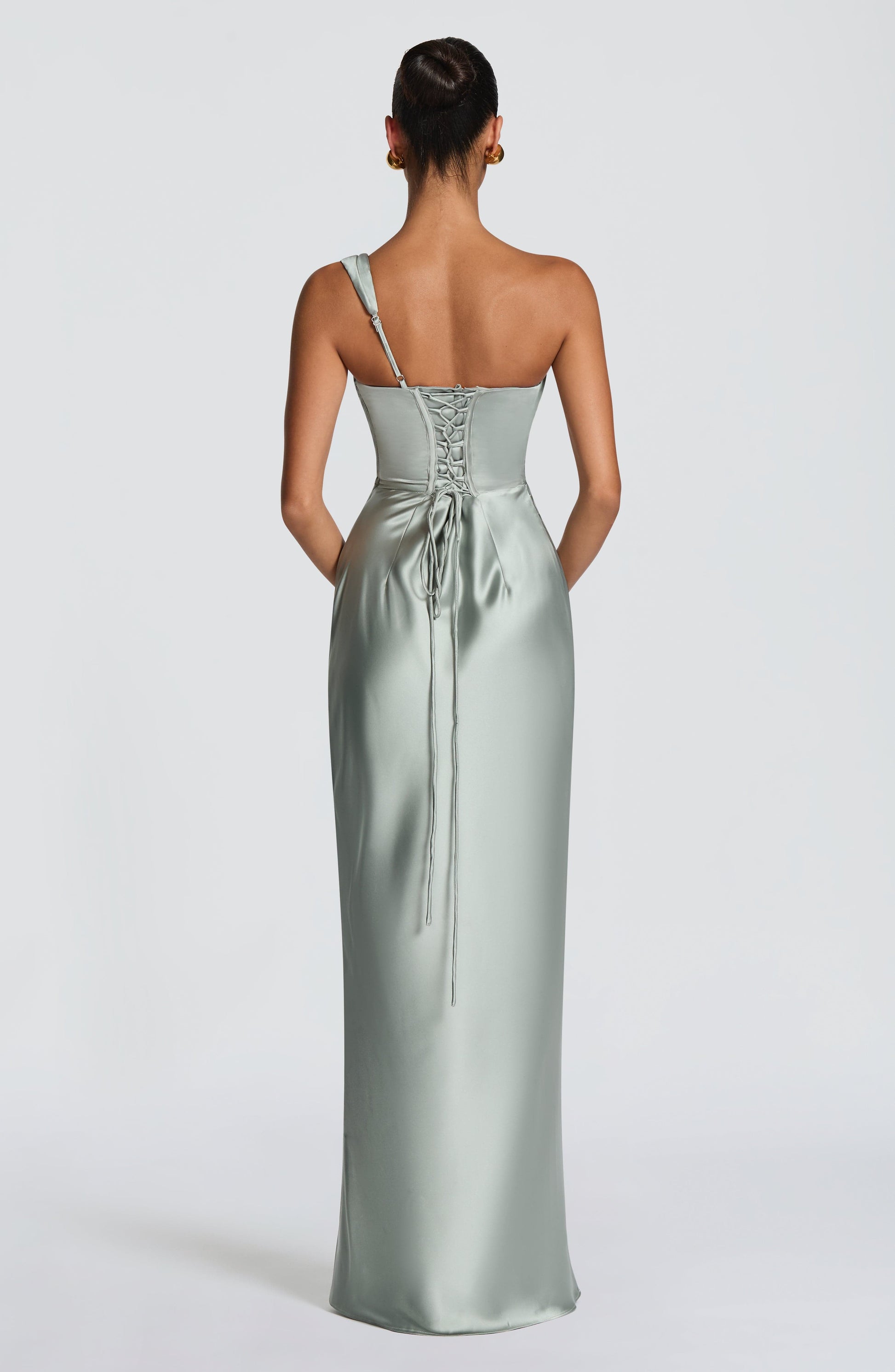 Thalassa Maxi Dress - Sage Dress Fardora Premium Exclusive Design
