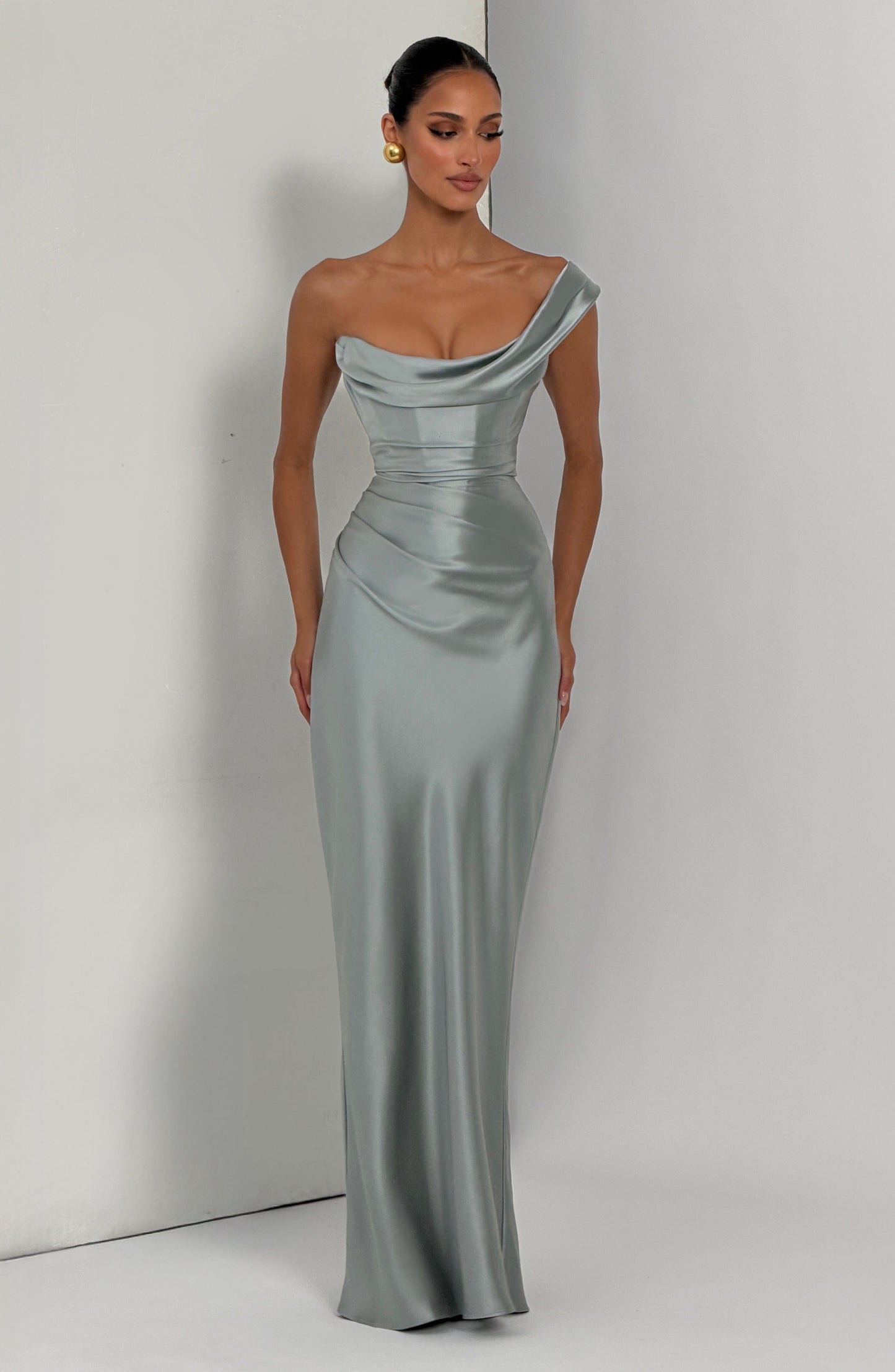 Thalassa Maxi Dress - Sage Dress Fardora Premium Exclusive Design