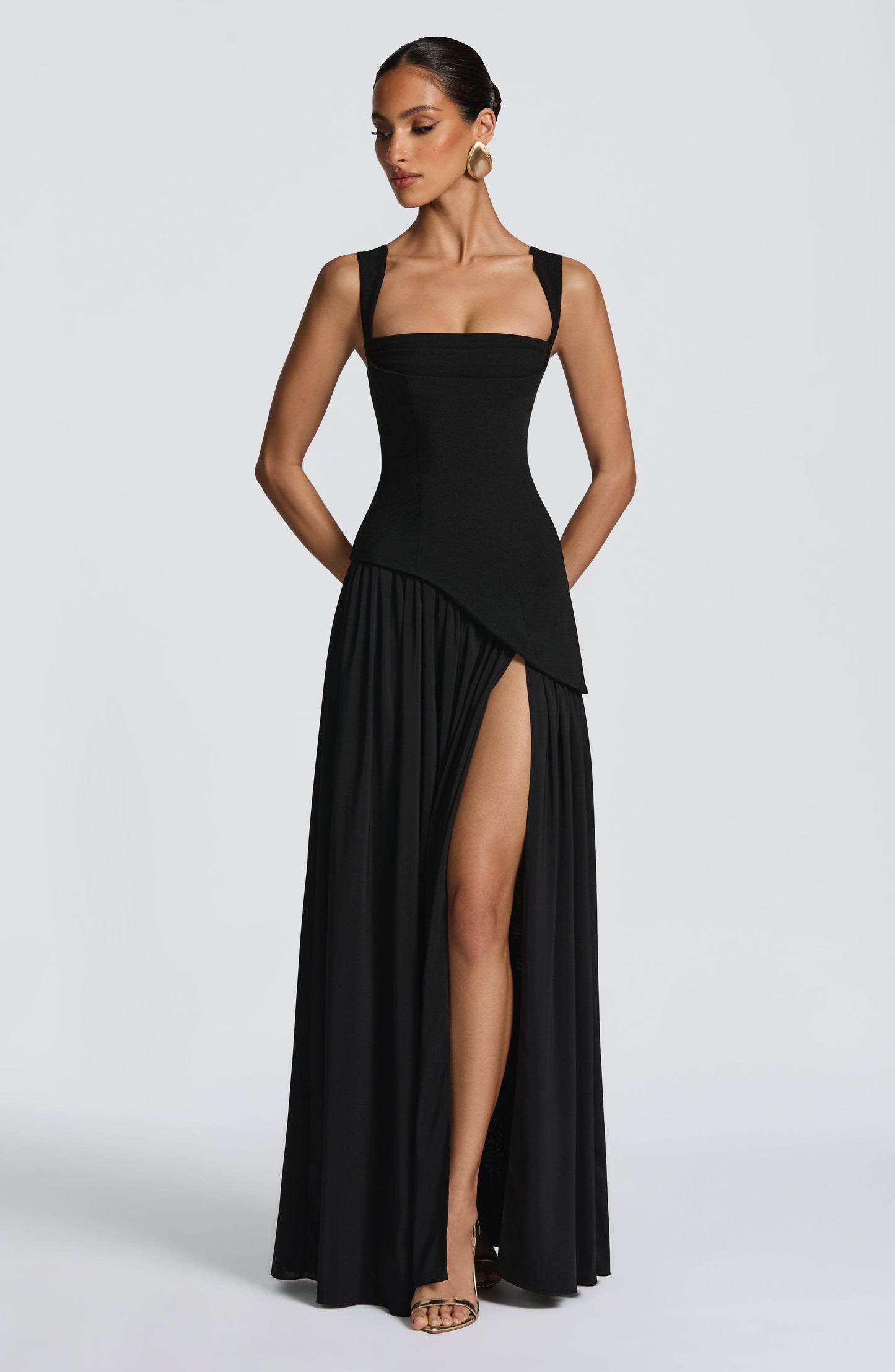 Tullulah Maxi Dress - Black Dress Babyboo Fashion Premium Exclusive Design